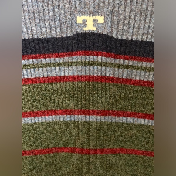 Tory Burch striped turtleneck sweater, size S - Picture 4 of 12